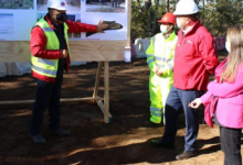 Instalan primera piedra de puente que unirá comunas de Quilleco y Santa Bárbara