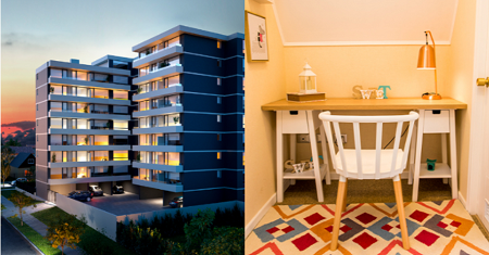 Inmobiliaria Baluart apuesta por espacios diseñados para teletrabajo y telestudio en sus viviendas