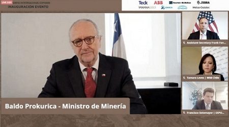 Inauguración de “Feria Virtual Expomin 2020”: Destacan que la minería será clave en la reactivación económica del país