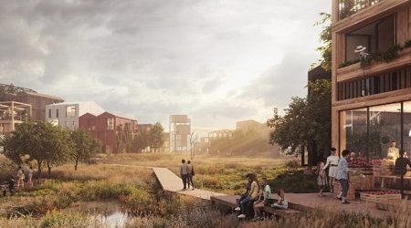 HENNING LARSEN REVELA IMÁGENES PARA EL “PRIMER BARRIO TOTALMENTE DE MADERA” DE COPENHAGUE