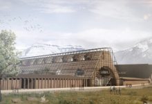 Proyecto para la Biblioteca de la Universidad de Aysén propone un sistema constructivo en madera visible desde el exterior