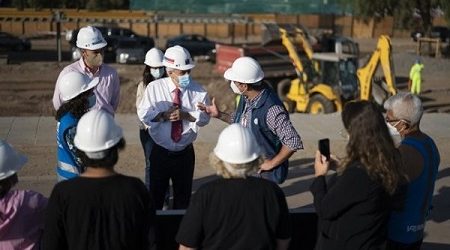 Comienzan las obras de construcción del nuevo parque Mapocho Río