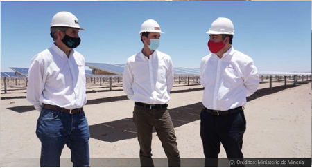 Empresa Nacional de Minería, ENAMI: inicia operación en un 100% con energías limpias