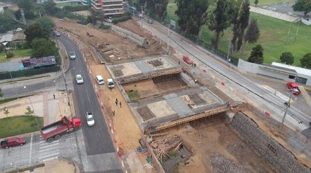 En etapa final de construcción se encuentran puentes sobre estero de Reñaca