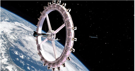 Así será el primer Hotel Espacial: construcción comenzará en 2025 y tendrá restaurantes, cine y spa