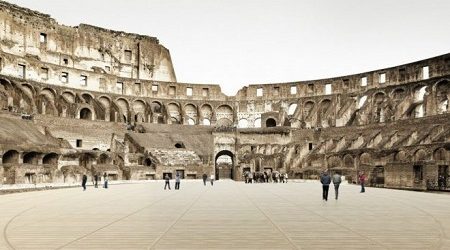 MADERA Y TECNOLOGÍA: ASÍ SERÁ EL NUEVO ANFITEATRO DEL COLISEO EN ROMA