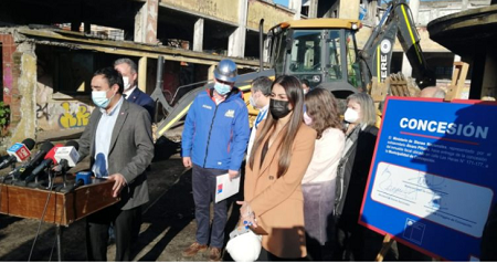 BB.NN entregó terreno de ex Liceo Balmaceda para la construcción del nuevo Cesfam O’Higgins
