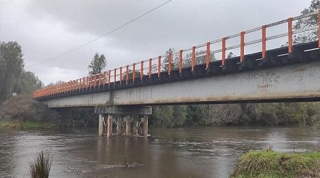 Inspeccionan estado de puentes en sectores rurales de Purranque