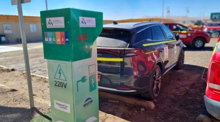 Minera Centinela cuenta con su primer vehículo 100% eléctrico operativo en faena