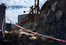 Municipio de Viña realiza trabajos estructurales para evitar accidentes en el sector Forestal