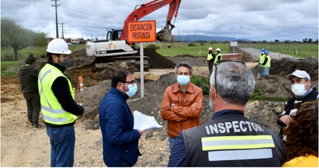 Puente Industrial: municipio de Hualpén cursa infracción por inicio de obras sin autorización