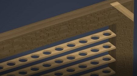 CUBRE VENTANA QUE OPTIMIZA LA REFLEXIÓN DE LA LUZ NATURAL GANÓ EL CONCURSO DE DISEÑO EN LA SEMANA DE LA MADERA 2021