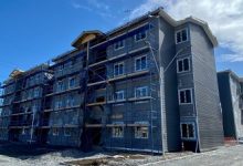 San Pedro de la Paz: inspeccionaron el primer proyecto habitacional en altura del país construido en madera