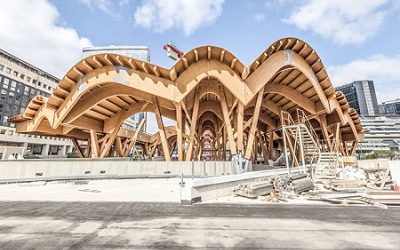 DESTACADO ESTUDIO ESPAÑOL CONSTRUYE UNA ESTACIÓN DE METRO CON MADERA MACIZA EN NÁPOLES