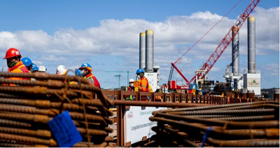 Obras del puente Chacao presentan un 23% de avance: trabajan más de mil operarios
