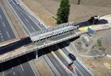 MOP habilitó puente mecano en enlace El Olivo para vehículos livianos