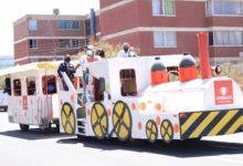 Tren Minero de Chuquicamata se integró al Aniversario 143 de Calama