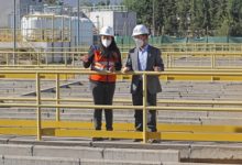 Ministro García tras visitar avances en Planta de Agua Potable de Padre Hurtado: “El agua es un derecho humano y trabajaremos incansablemente para que esté garantizado”