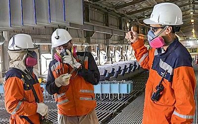 Empleo en la minería llega a su mayor nivel en nueve años