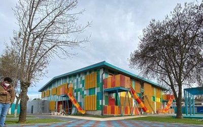 JARDÍN INFANTIL CONSTRUIDO CON PANELES DE CLT SE ALZA COMO UNO DE LOS MÁS MODERNOS DEL MAULE