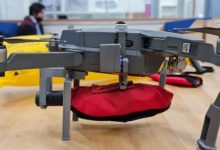 Profesores y estudiantes USS adaptan moderno dron para salvar vidas en las costas chilenas