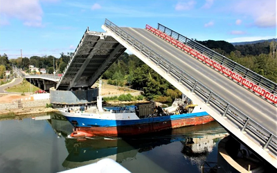 Valdivia: MOP confirma inicio de los trabajos de reparación del puente Cau Cau para septiembre