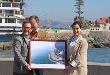 Ministro García y alcaldesa Ripamonti inauguran nueva infraestructura de protección costera para enfrentar marejadas en la Avenida Perú