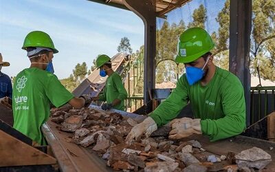 Eligen mejor planta de reciclaje de residuos de construcción en Brasil