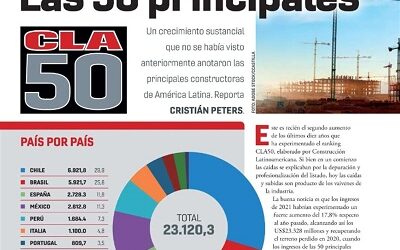 Las 50 principales constructoras de América Latina – versión 2022