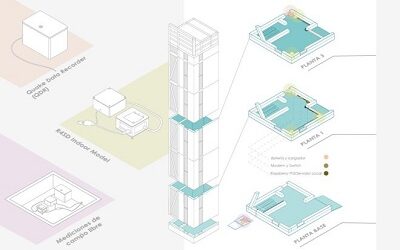 Proyecto ganador del concurso de ingeniería y construcción analiza la salud estructural y el comportamiento ante los sismos de la torre experimental de Peñuelas