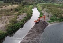 MOP denuncia modificación de cauce y extracción no autorizada de agua del río Maipo en fundo de Santo Domingo