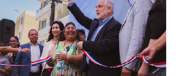 Ministro Montes inaugura conjunto “Terrazas del Mar” que beneficia a 144 familias de Arica