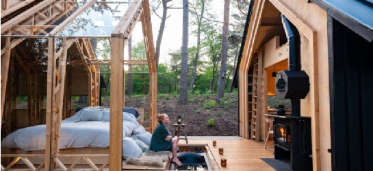 CASA MODULAR DE MADERA QUE LOGRA ADAPTARSE AL ENTORNO OBTUVO EL PREMIO “WORLD HOTEL BUILDING OF THE YEAR 2022”