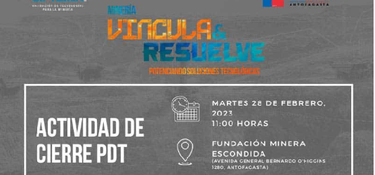 Ciptemin anuncia las startups finalistas de su Programa Desarrollo Tecnológico para la Mediana Minería