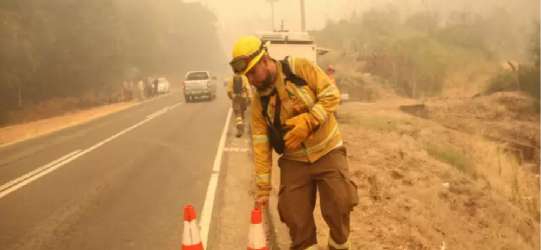 MOP actualiza estado de carreteras: todas las rutas del Bío Bío habilitadas, con precauciones por humo