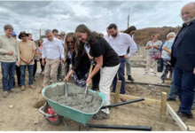Freeport-McMoRan y El Abra participan de primera piedra en la reconstrucción de viviendas en Purén y Vilcún