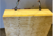 Fabricantes de concreto y madera unen fuerzas para crear un nuevo elemento híbrido de baja huella de carbono