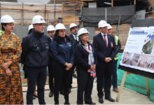 MOP visitó construcción del nuevo cuartel de la PDI en Viña del Mar: presenta un 33% de avance