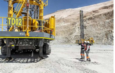 Epiroc colabora en la construcción de una nueva mina en Perú
