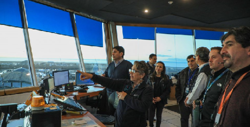 Ministra López inspecciona obras por $35 mil millones en el Aeropuerto Carlos Ibáñez de Punta Arenas