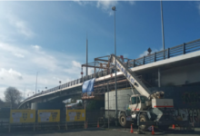Puente Cau Cau comienza su etapa final de reparación: MOP informa avance de 50% en las obras