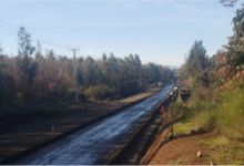 Obras de mejoramiento en ruta Mulchén – Negrete registran un 43% de avance