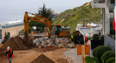 Sernageomin estima que obras provisorias en socavones de Viña tardarían 40 días cuando partan