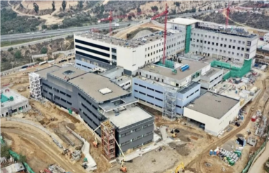 Hospital Provincial Marga Marga presenta un 75% de avance: proyectan término de obras en 2024