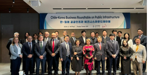 Chile presenta ambiciosa cartera de concesiones por USD$17.6 billones a inversionistas coreanos