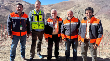 Representantes de Codelco y Rio Tinto visitaron área de exploración de Nuevo Cobre en Atacama