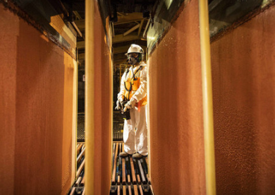 Antofagasta Minerals produjo 129.400 toneladas de cobre en primer trimestre de 2024