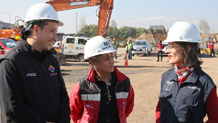 Autoridades inspeccionan obras de Vespucio Norte: llevan 50% de avance y será una de las más modernas de América Latina