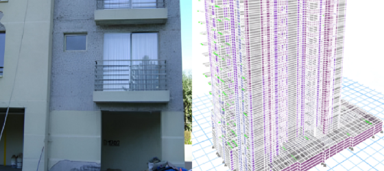Investigación del Idiem de la U. de Chile analiza daños tras terremotos del 27F en edificio de Viña
