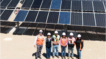 Buscan ampliar colaboración en pilotajes de tecnologías fotovoltaicas aplicadas a la minería